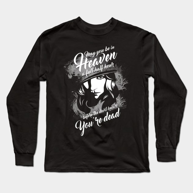 Peaky Blinders Grace Quote Long Sleeve T-Shirt by KsuAnn